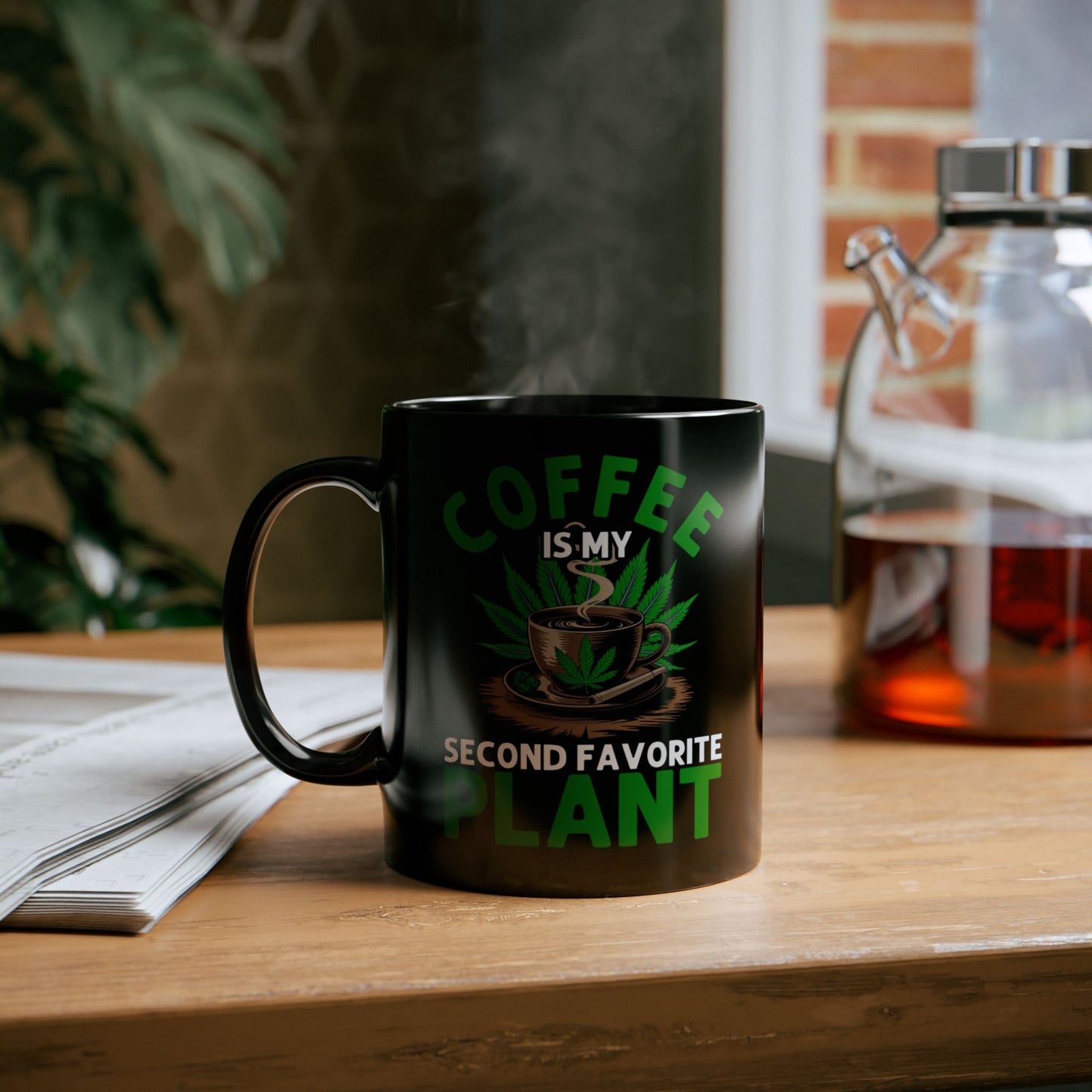 Coffee Is My Second Favorite Plant Mug (11oz)