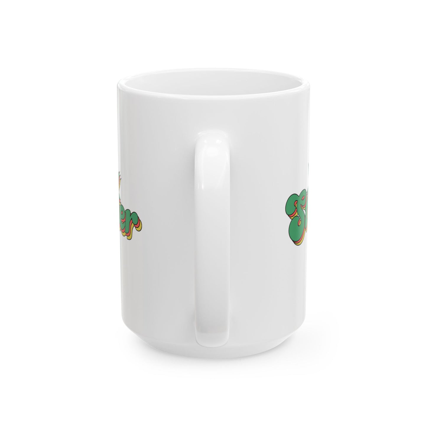 Stoner Retro Cannabis Enthusiast's Vintage Style Mug (15oz)