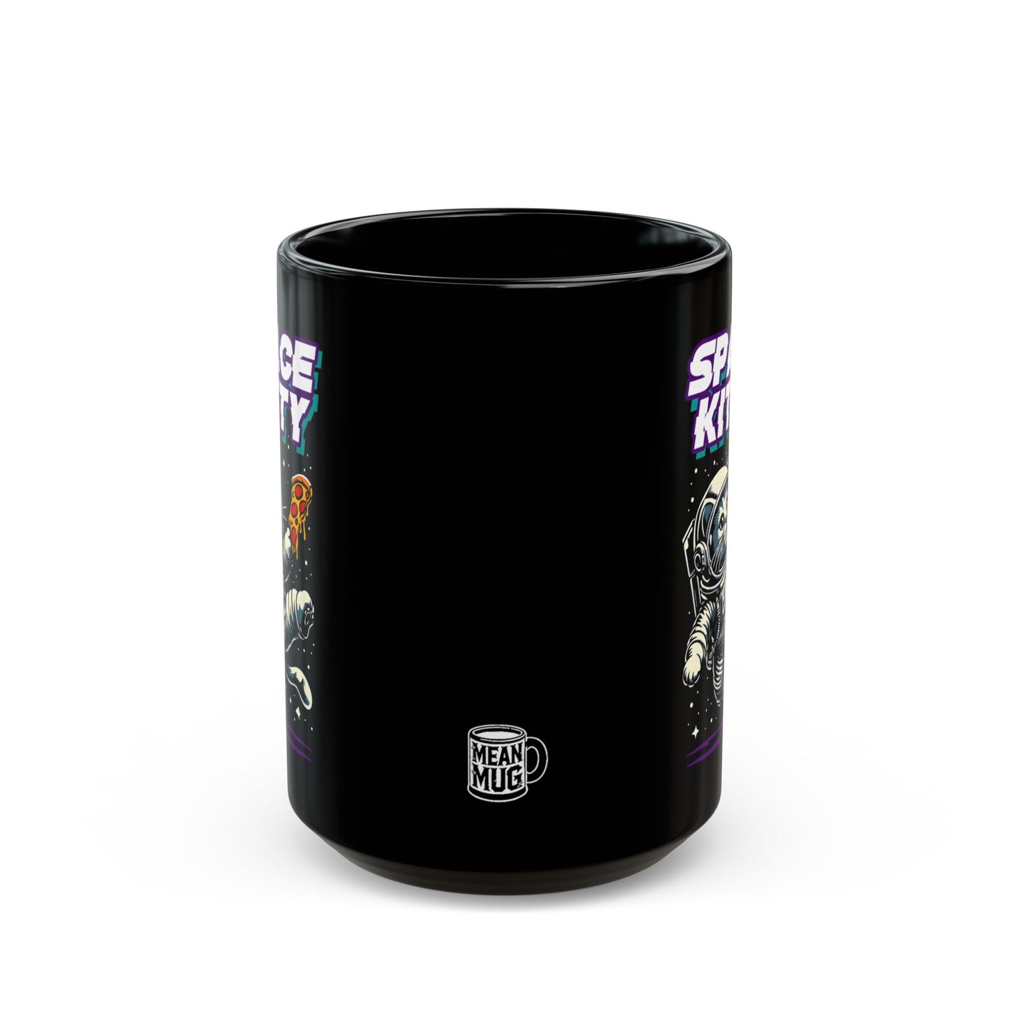 Space Kitty Astronaut Cat Mug (15oz)