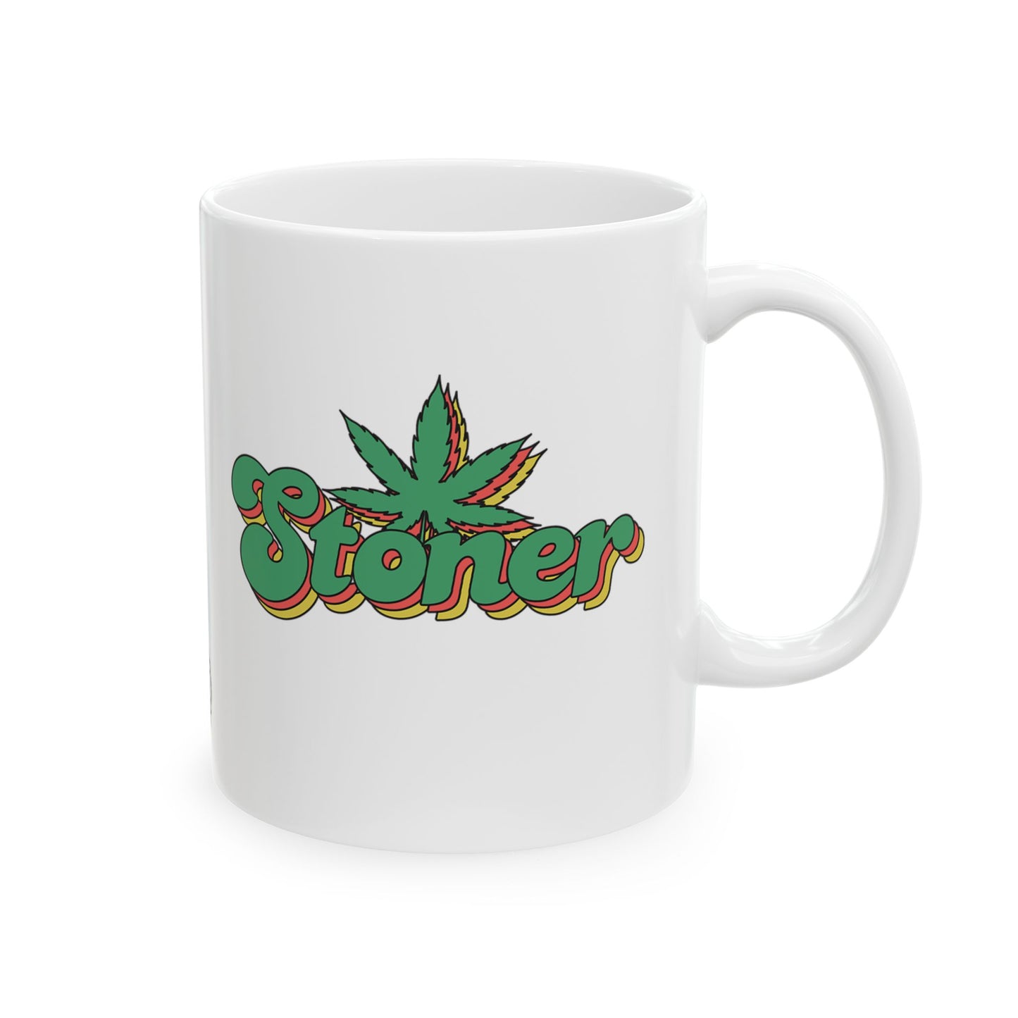 Stoner Retro Cannabis Enthusiast's Vintage Style Mug (11oz)