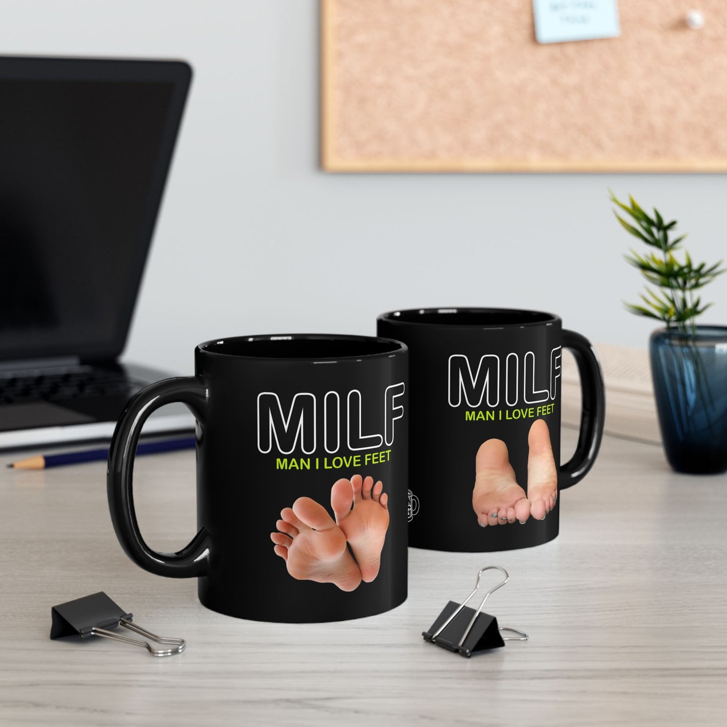 MILF Man I Love Feet Coffee Mug (11oz)