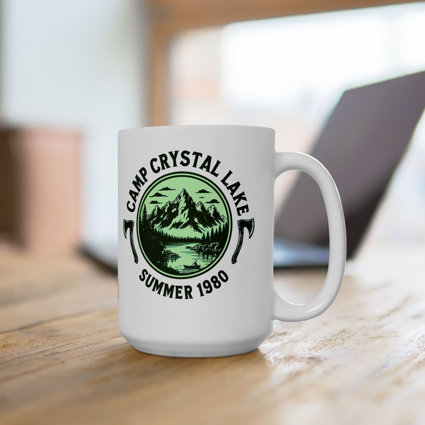 Camp Crystal Lake Summer 1980  Adventure Coffee Mug (15oz)