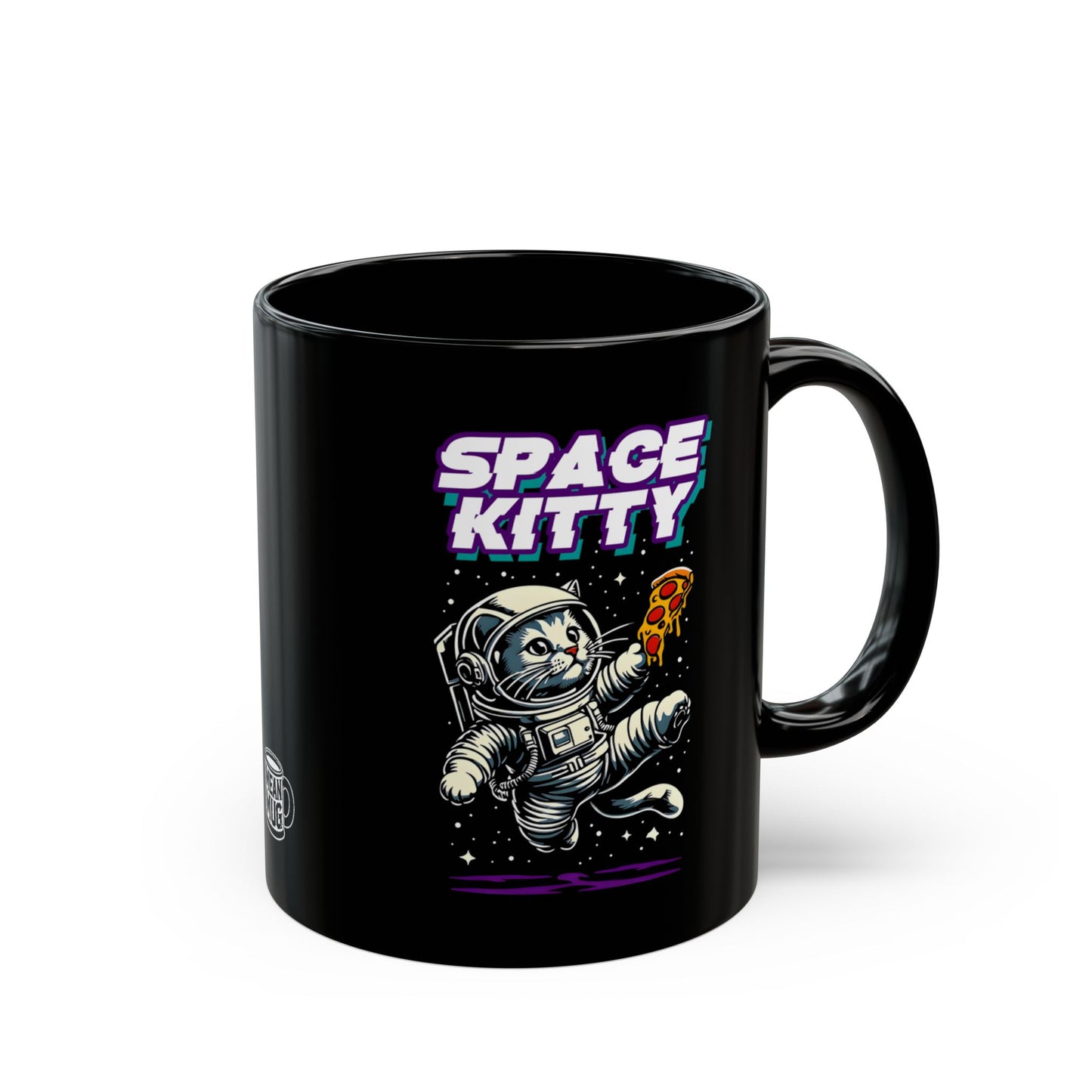 Space Kitty Astronaut Cat Mug (11oz)