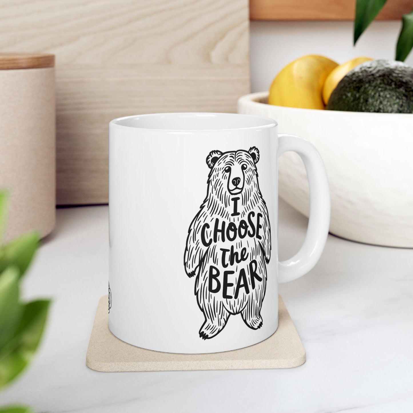 I Choose The Bear Feminist Empowerment Coffee Mug (11oz)