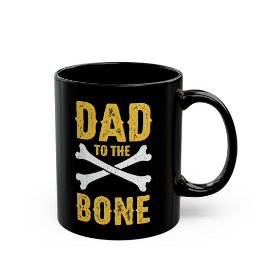 Dad to the Bone Rock 'n' Roll Coffee Mug (11oz)