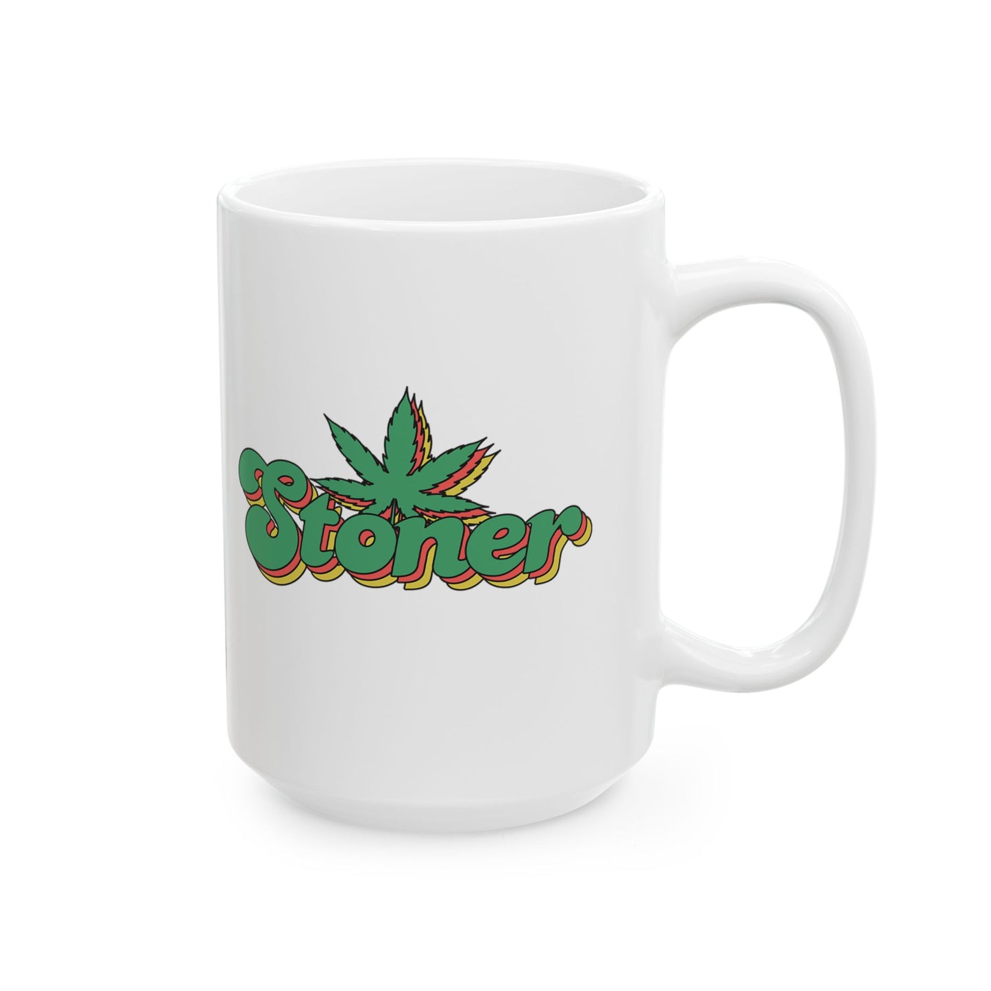 Stoner Retro Cannabis Enthusiast's Vintage Style Mug (15oz)