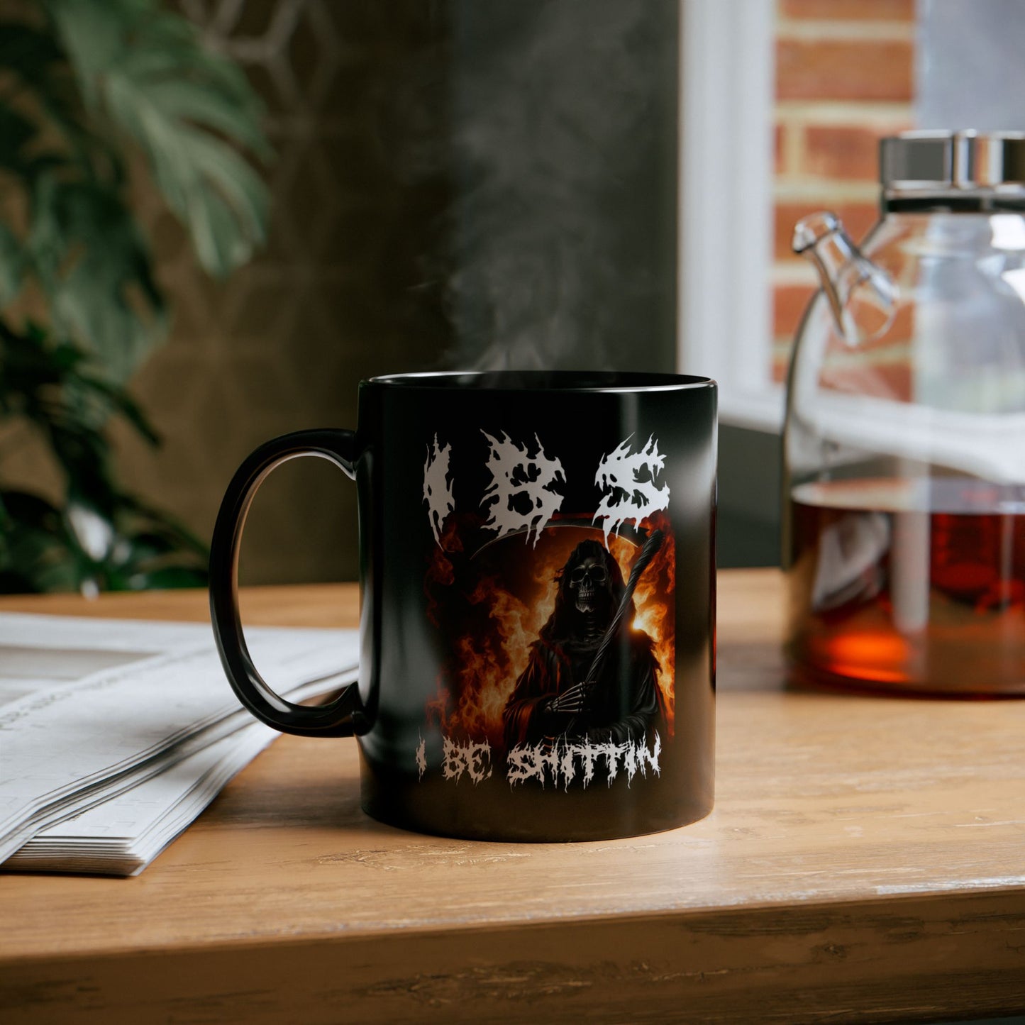 IBS I Be Shittin Grim Reaper Novelty Mug  (11oz)