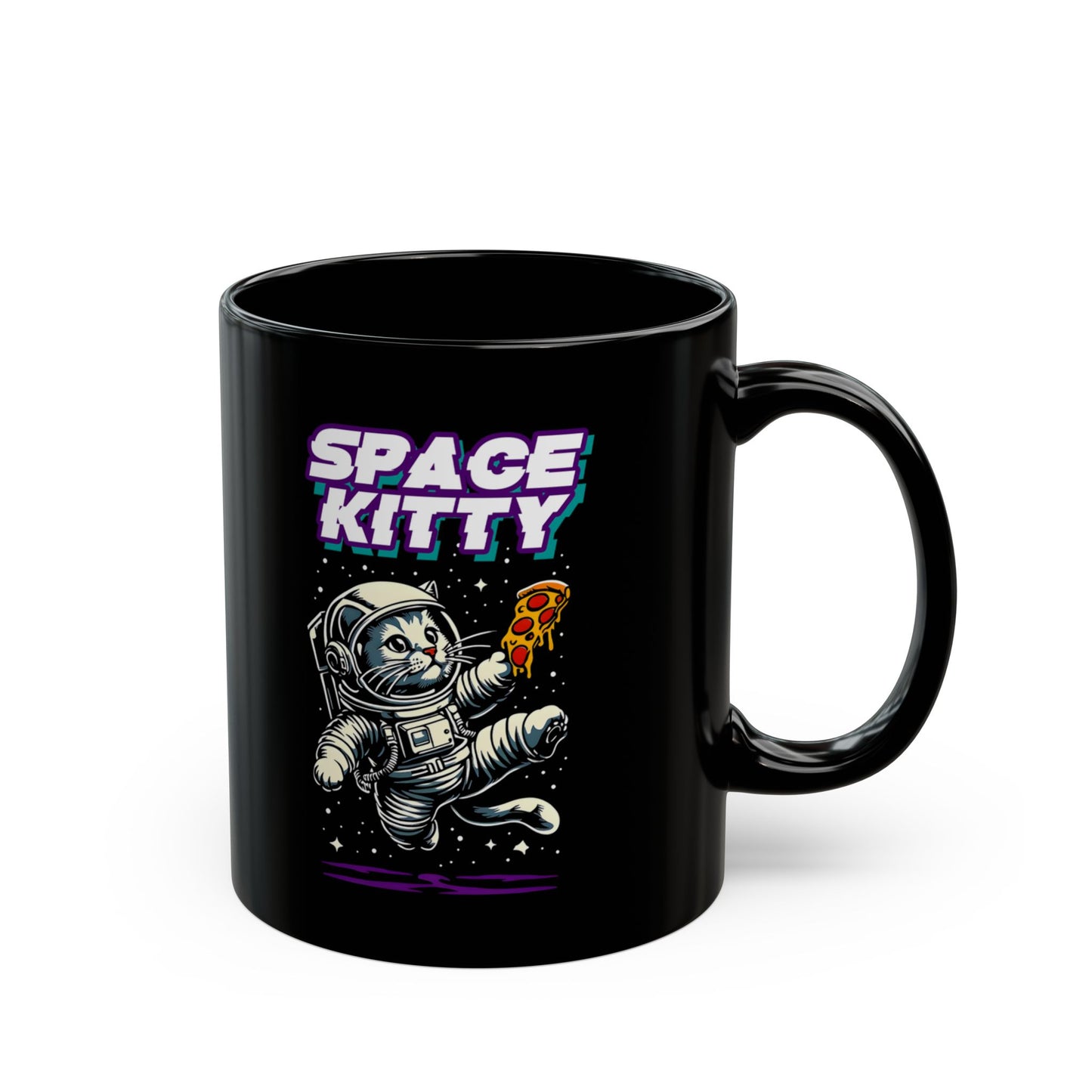 Space Kitty Astronaut Cat Mug (11oz)