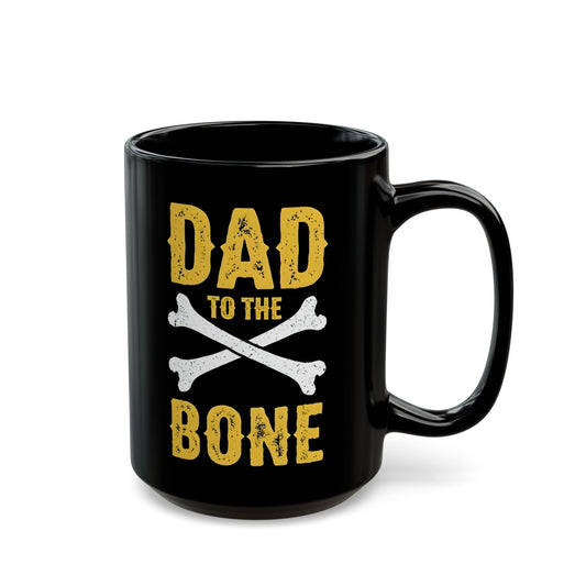 Dad to the Bone Rock 'n' Roll Coffee Mug (15oz)