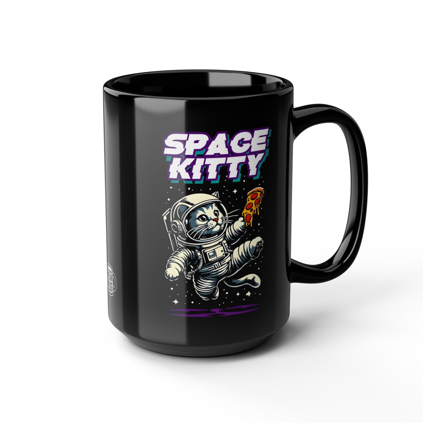 Space Kitty Astronaut Cat Mug (15oz)