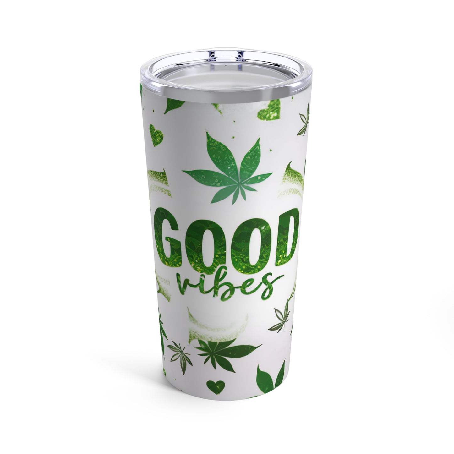 Perfect for Cannabis Enthusiasts Good Vibes Tumbler 20oz