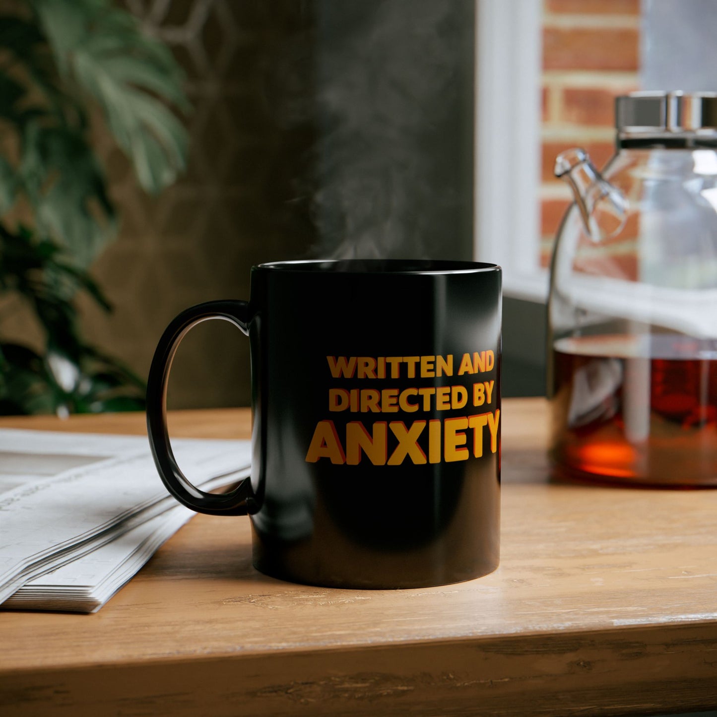 Written and Directed by Anxiety Coffee Mug (11oz)