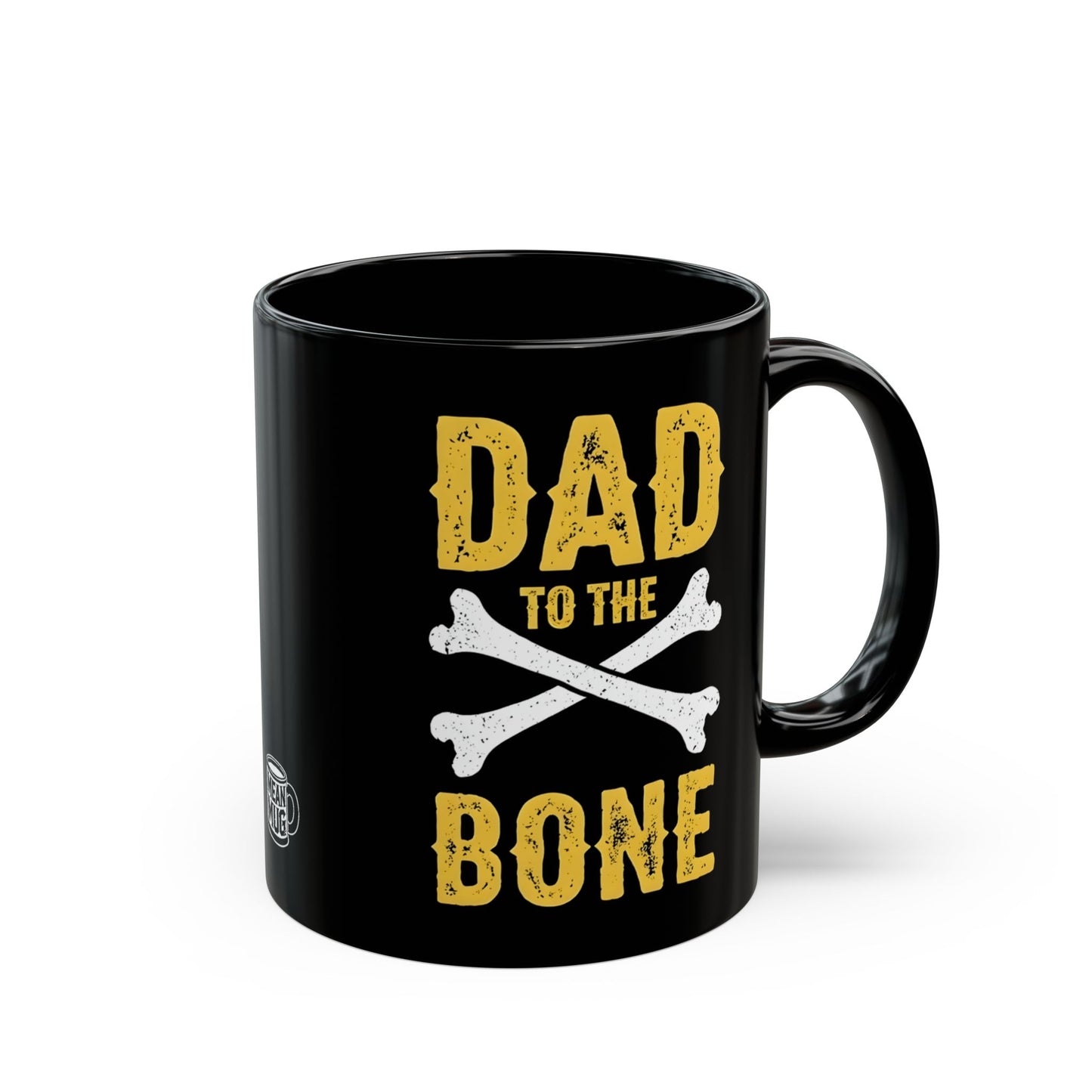 Dad to the Bone Rock 'n' Roll Coffee Mug (11oz)