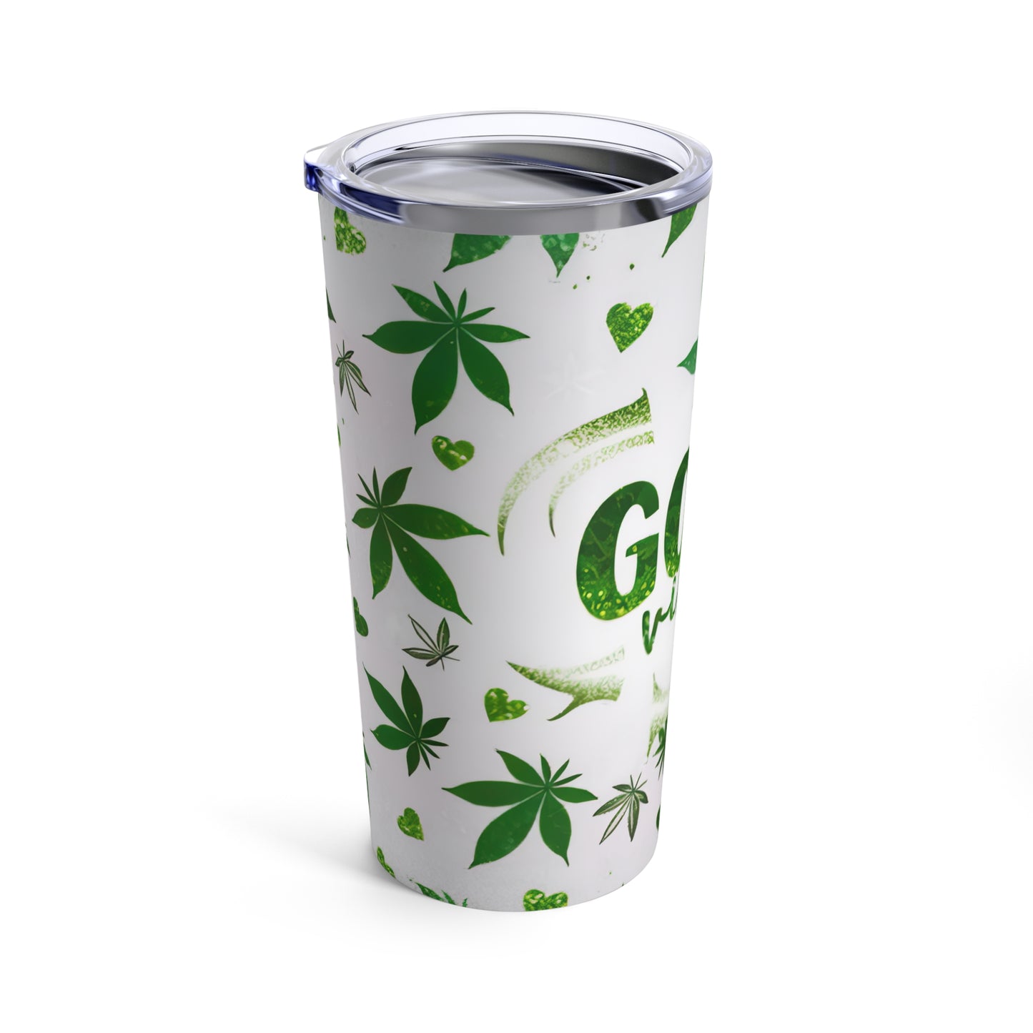 Perfect for Cannabis Enthusiasts Good Vibes Tumbler 20oz