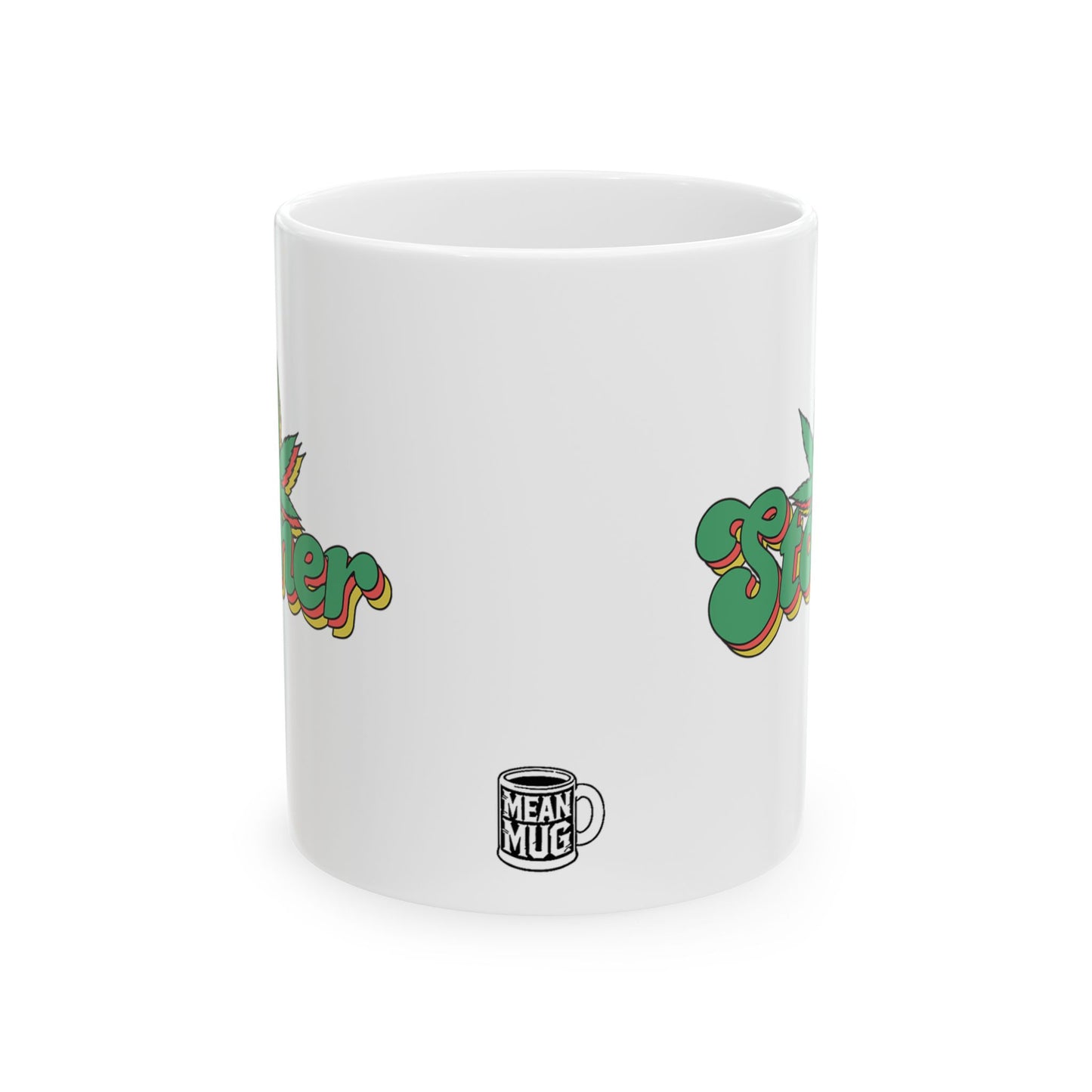 Stoner Retro Cannabis Enthusiast's Vintage Style Mug (11oz)