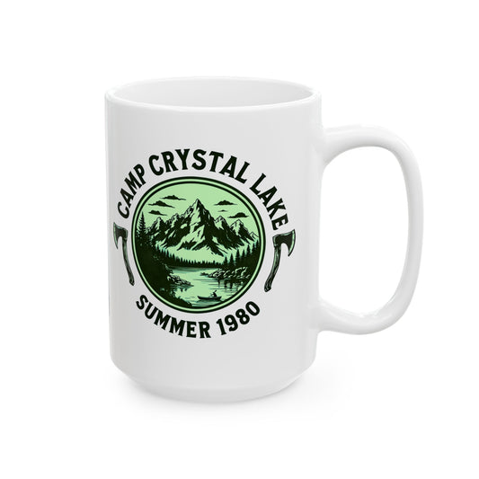 Camp Crystal Lake Summer 1980  Adventure Coffee Mug (15oz)