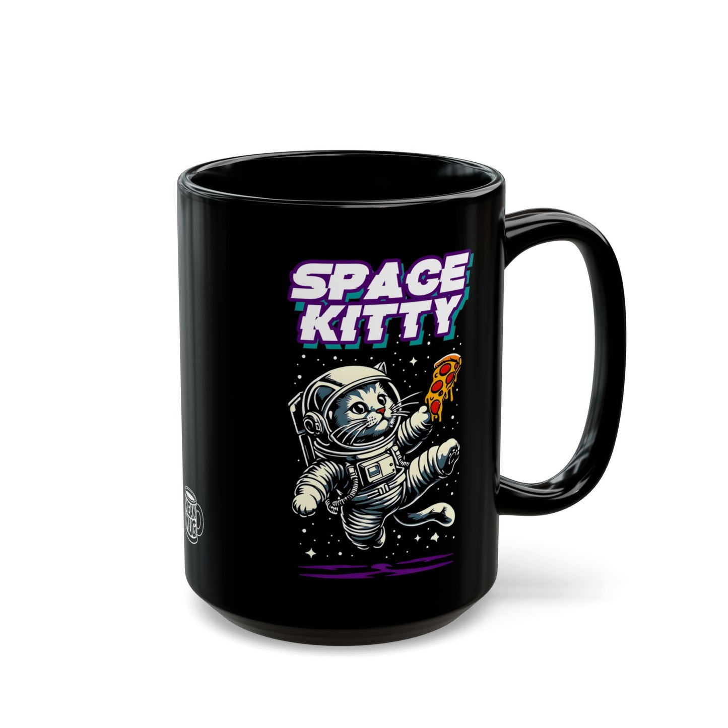 Space Kitty Astronaut Cat Mug (15oz)