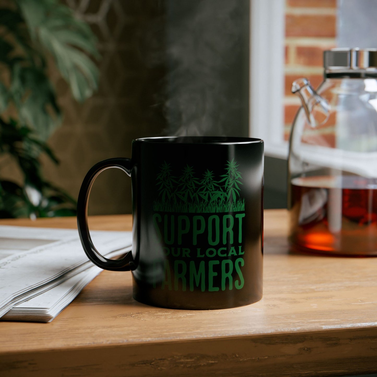 Support Your Local Farmers Pro Cannabis Mug (11oz)