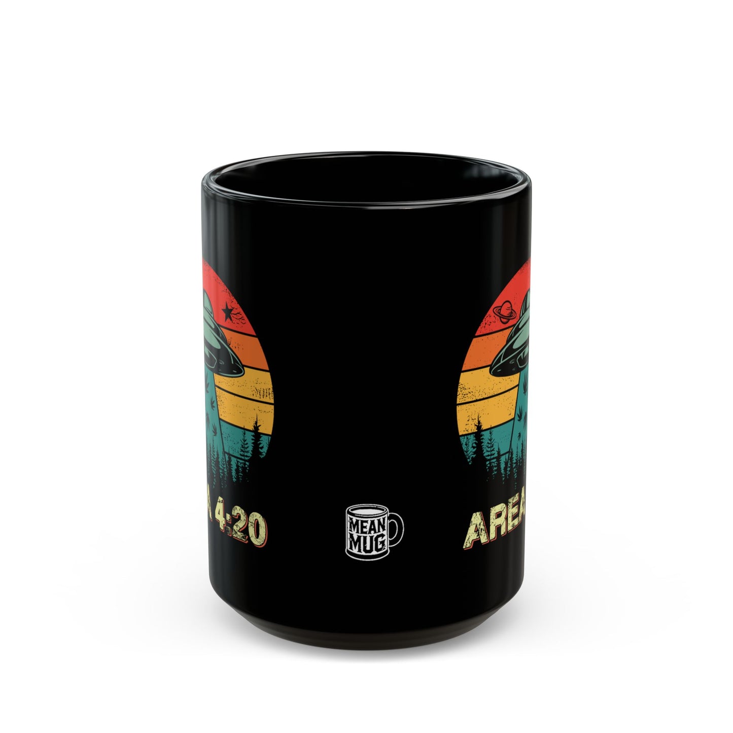 Area 4:20 UFO and Cannabis Enthusiast's Mug (15oz)