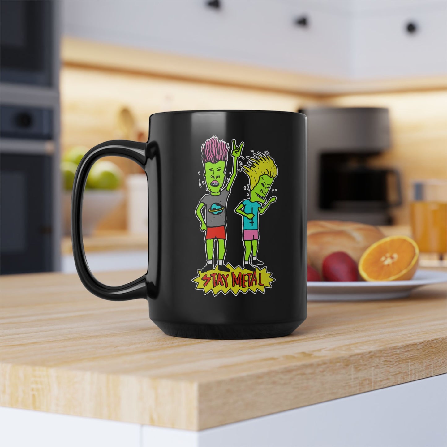 Stay Metal Dynamic Duo Mug (15oz)