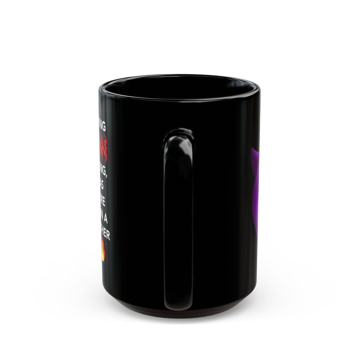 I'm Not Saying I'm Satan, Funny Devil Emoji Mug (15oz)