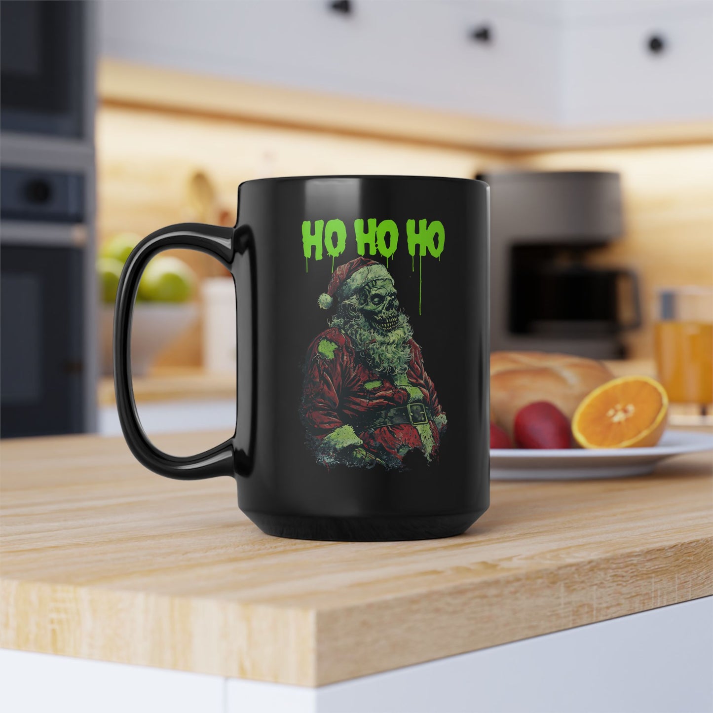 Ho Ho Ho Horror Santa Coffee Mug (15oz)