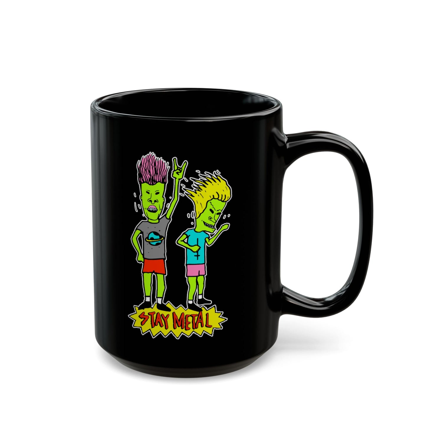 Stay Metal Dynamic Duo Mug (15oz)