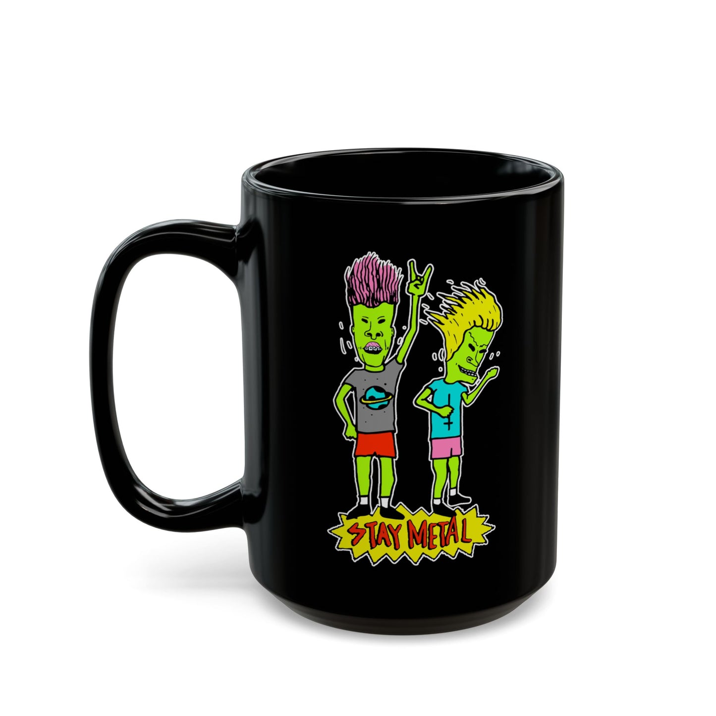 Stay Metal Dynamic Duo Mug (15oz)