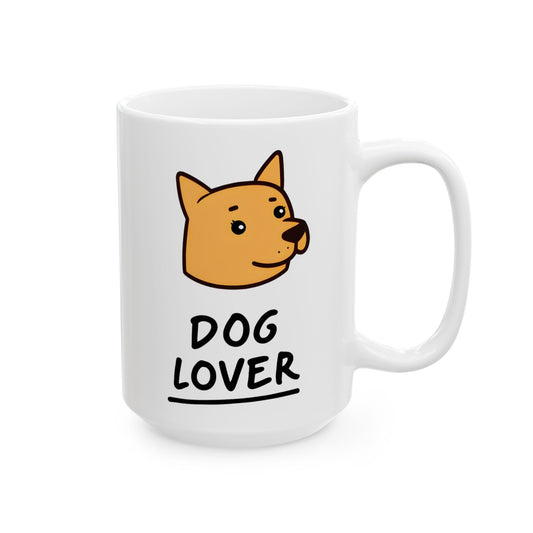 Dog Lover Cute Canine Coffee Mug (15oz)