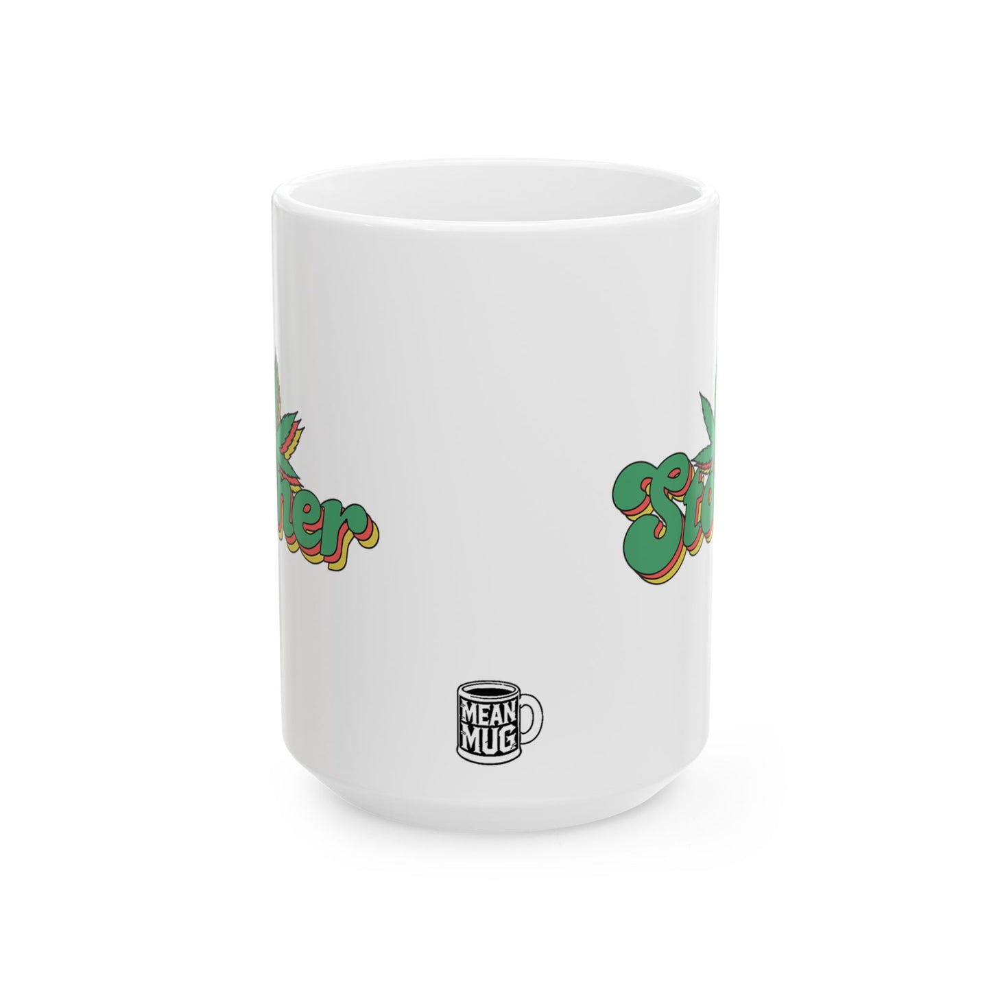 Stoner Retro Cannabis Enthusiast's Vintage Style Mug (15oz)