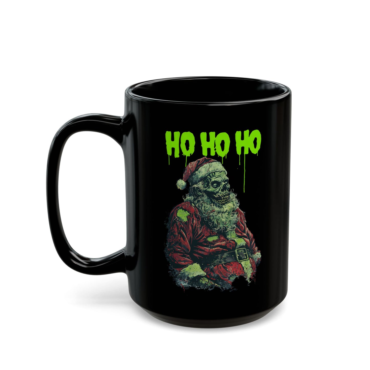 Ho Ho Ho Horror Santa Coffee Mug (15oz)